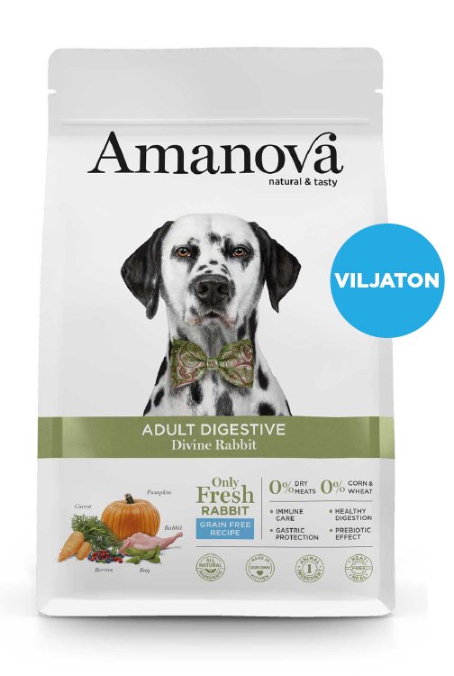 Amanova Digestive kani & kurpitsa aikuisille koirille